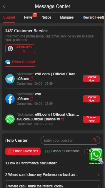 E98 Game
