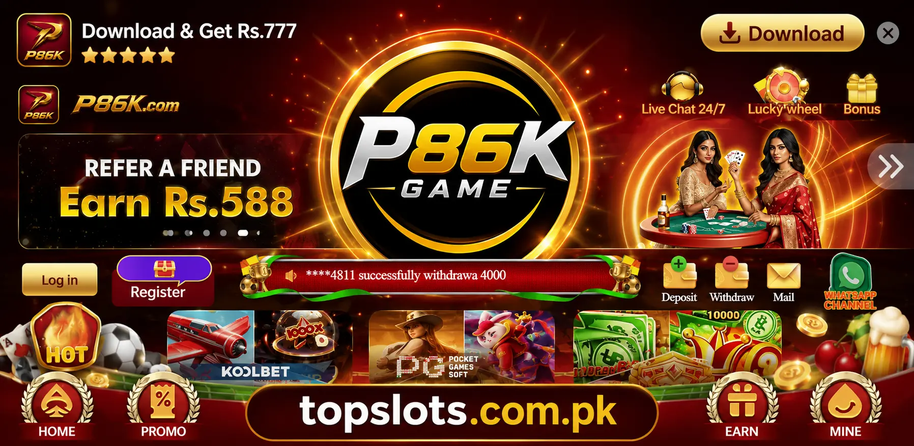 P86K Game